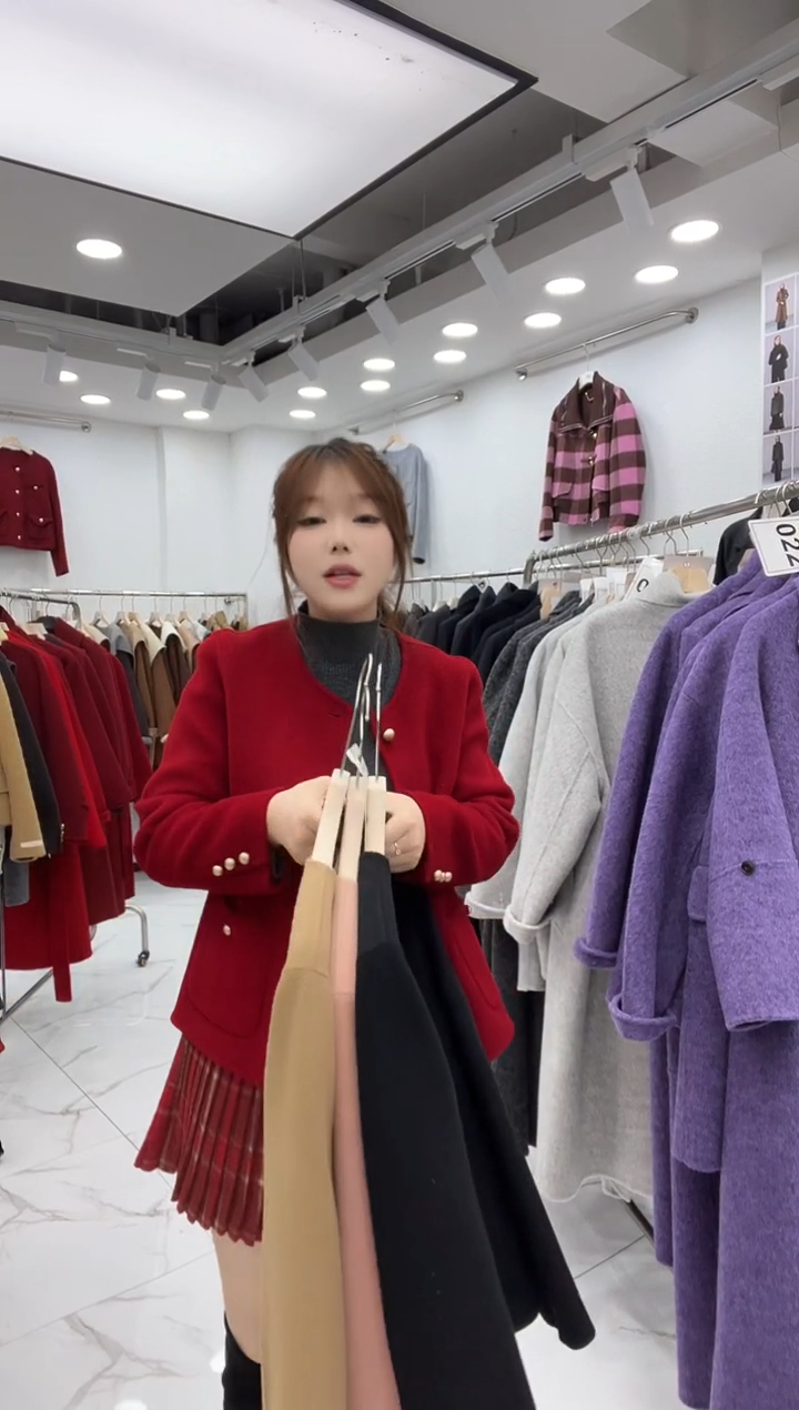 高品质百分百羊毛外套