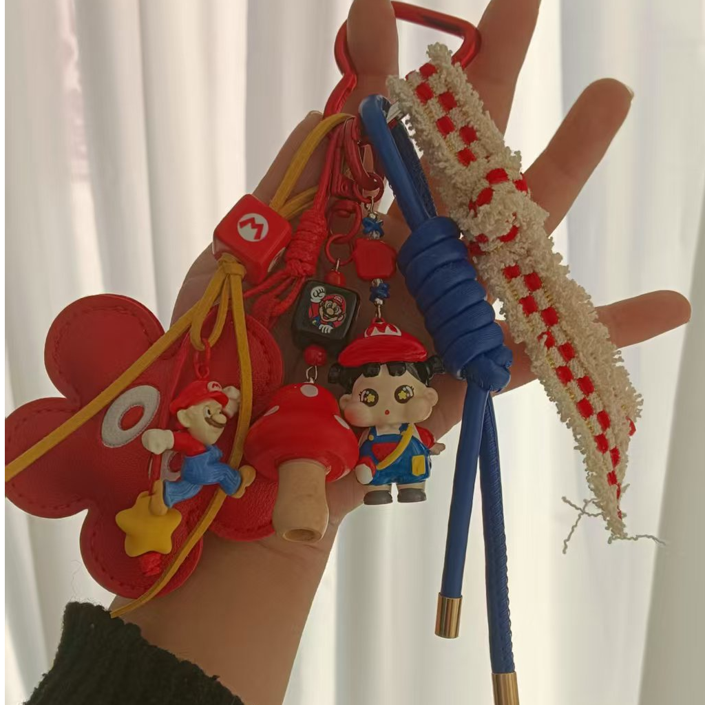 原创设计miu系包挂（手绘树脂改娃）