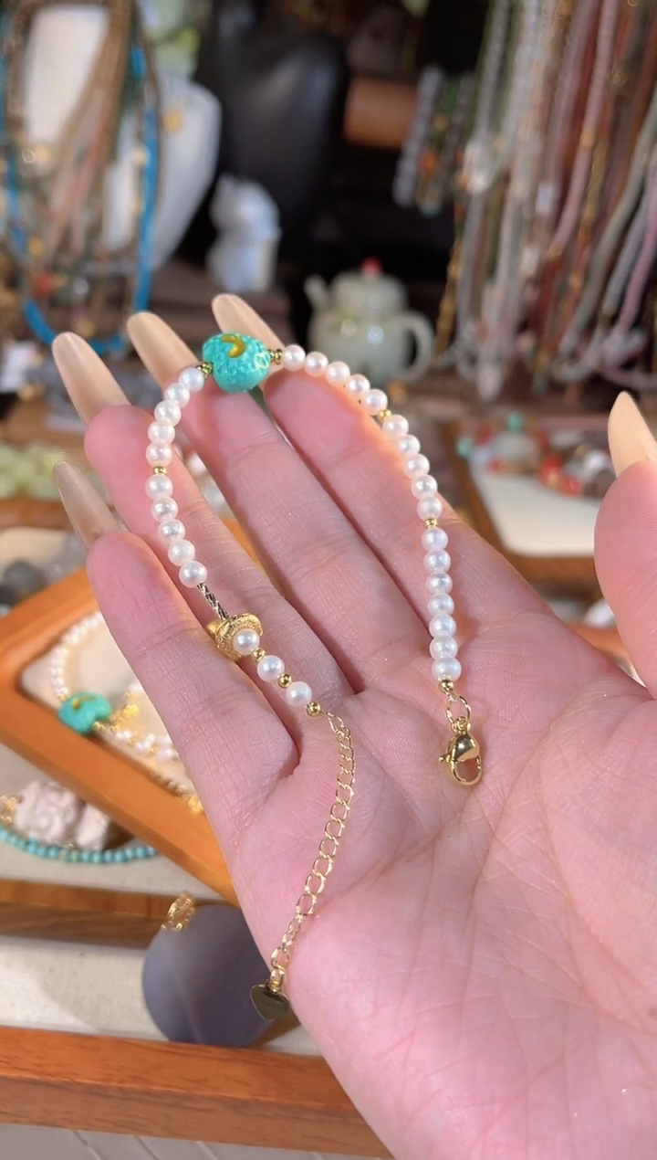 【闪购商品】淡水珍珠手链未镶嵌多样性发货其一