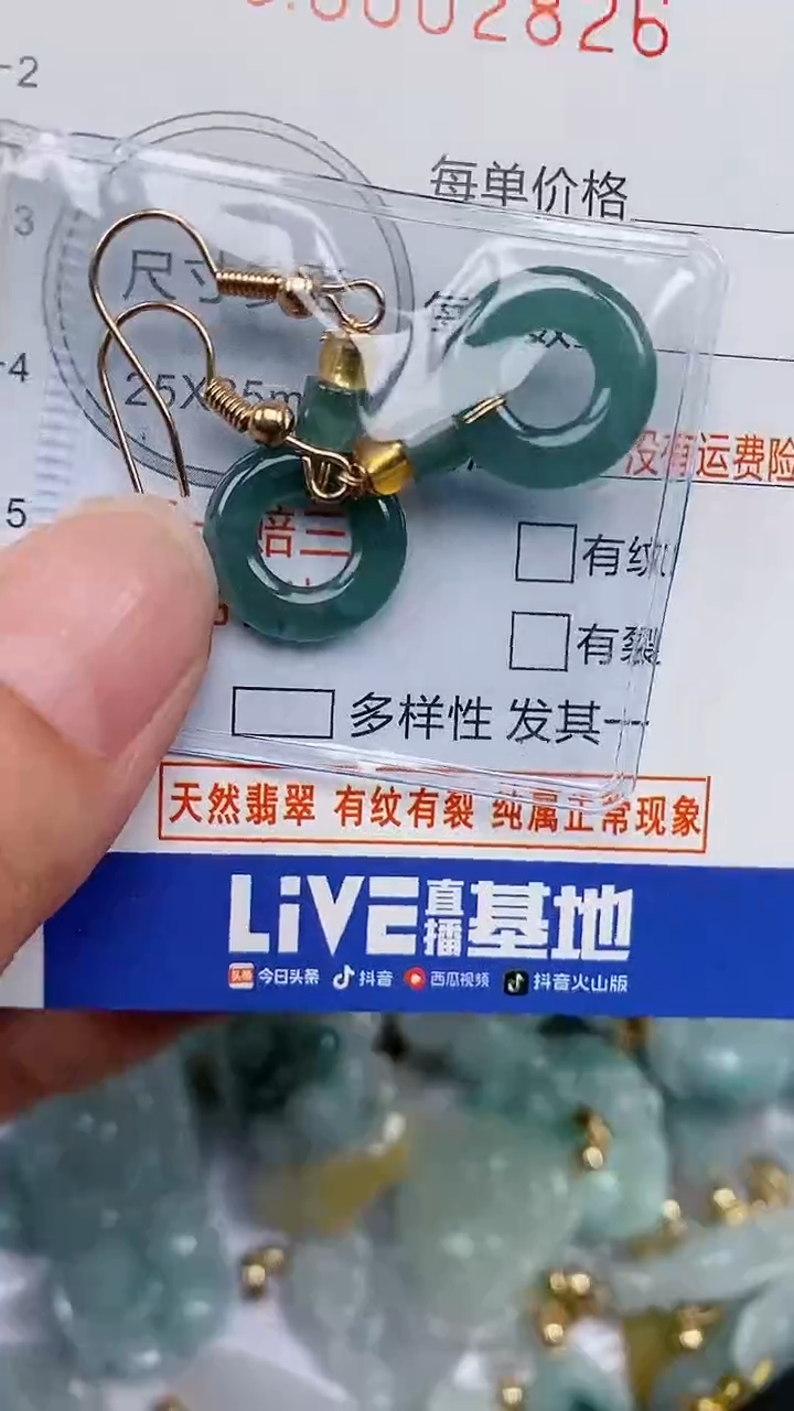 翡翠未镶嵌颈饰...0002826