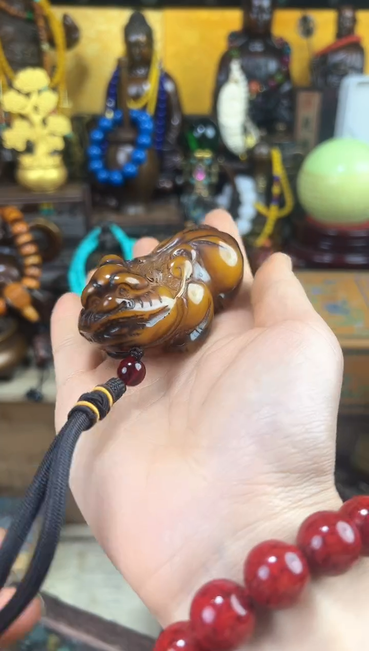 【闪购商品】琥珀手链未镶嵌猪妹精品专属链接