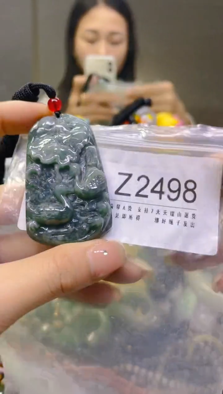 翡翠未镶嵌颈饰/Z/翡翠A货一图一物