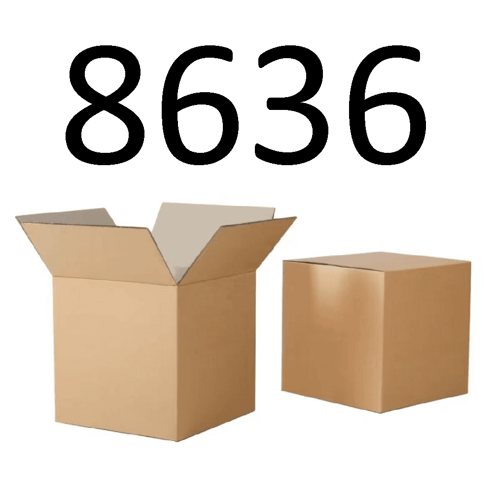 99新  【按照主播讲解下单】8636 编号纸箱 3C数码家用百货桌面