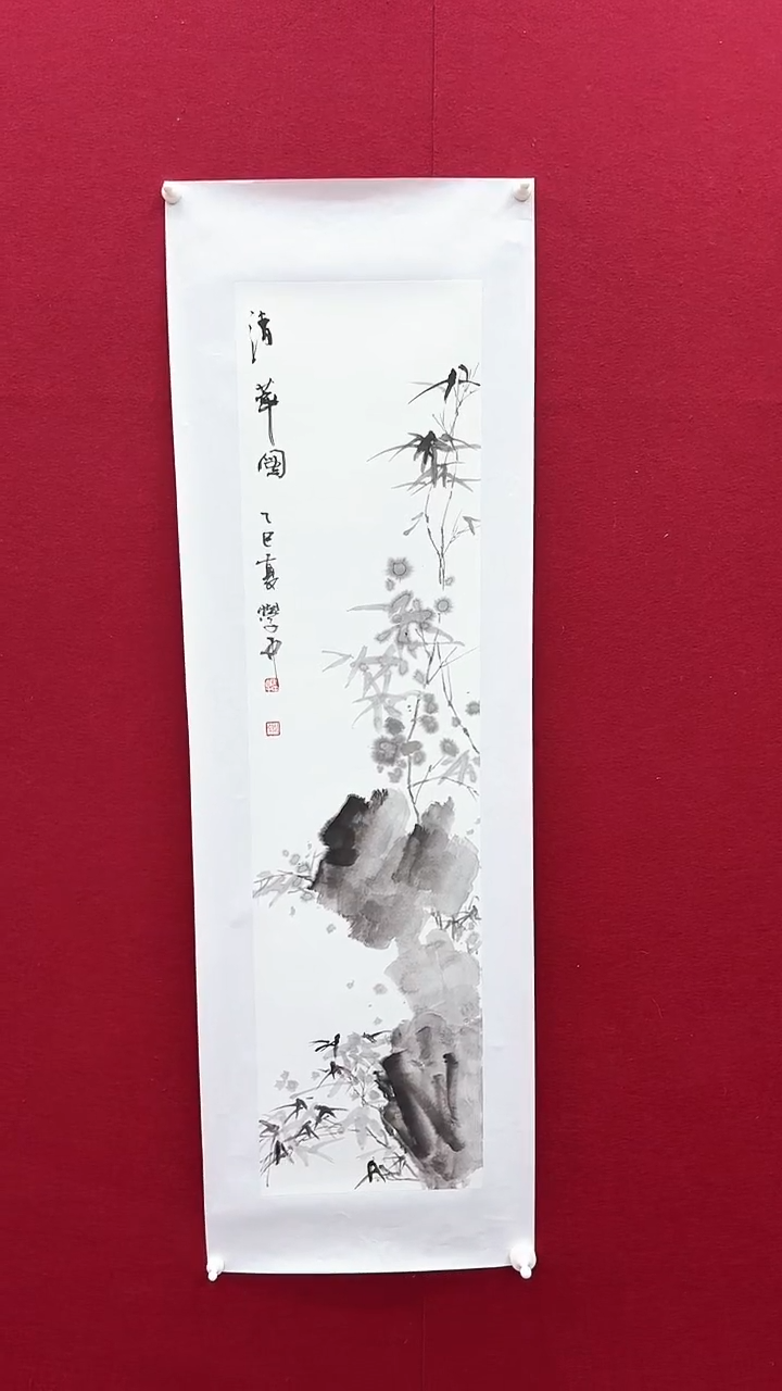 国画韩老师绘画作品 带荣宝斋宁波证书
