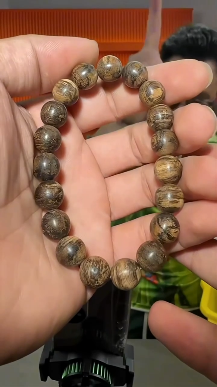 沉香手串397号单圈1.0多样性发一