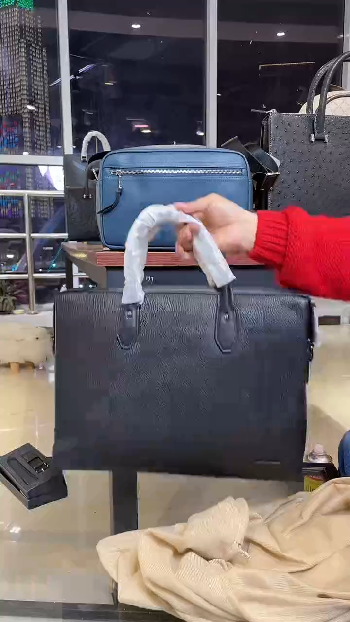 牛皮（革）韩爵绅士包包皮具217