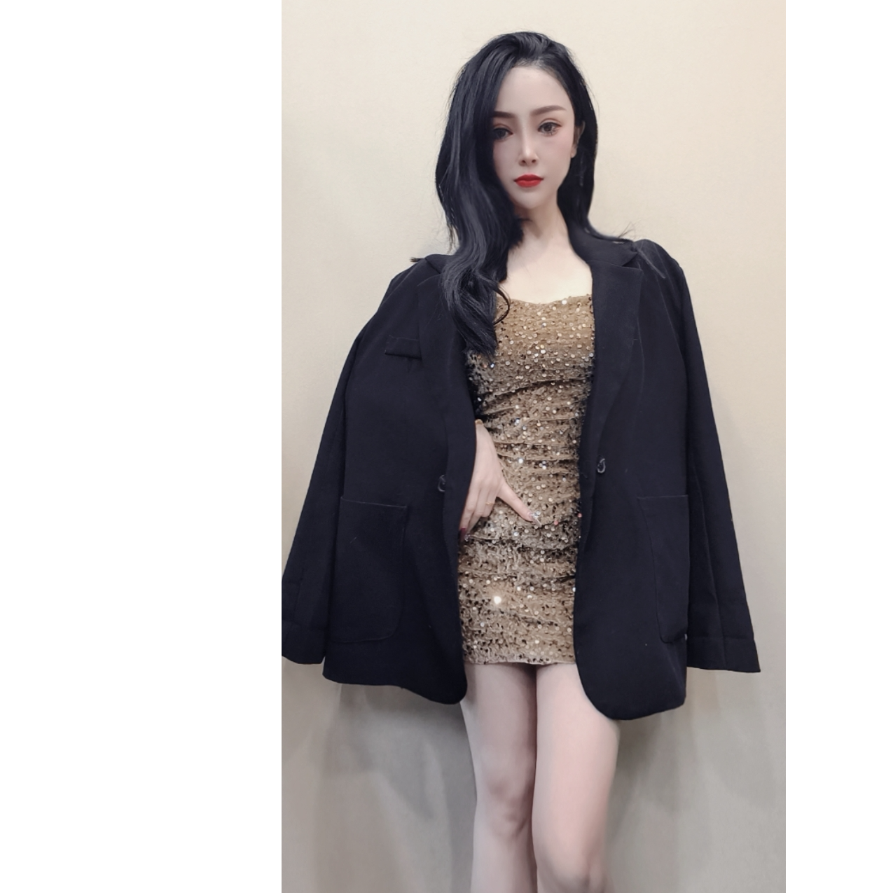 设计师定制款皮草貂皮女装5099-5999