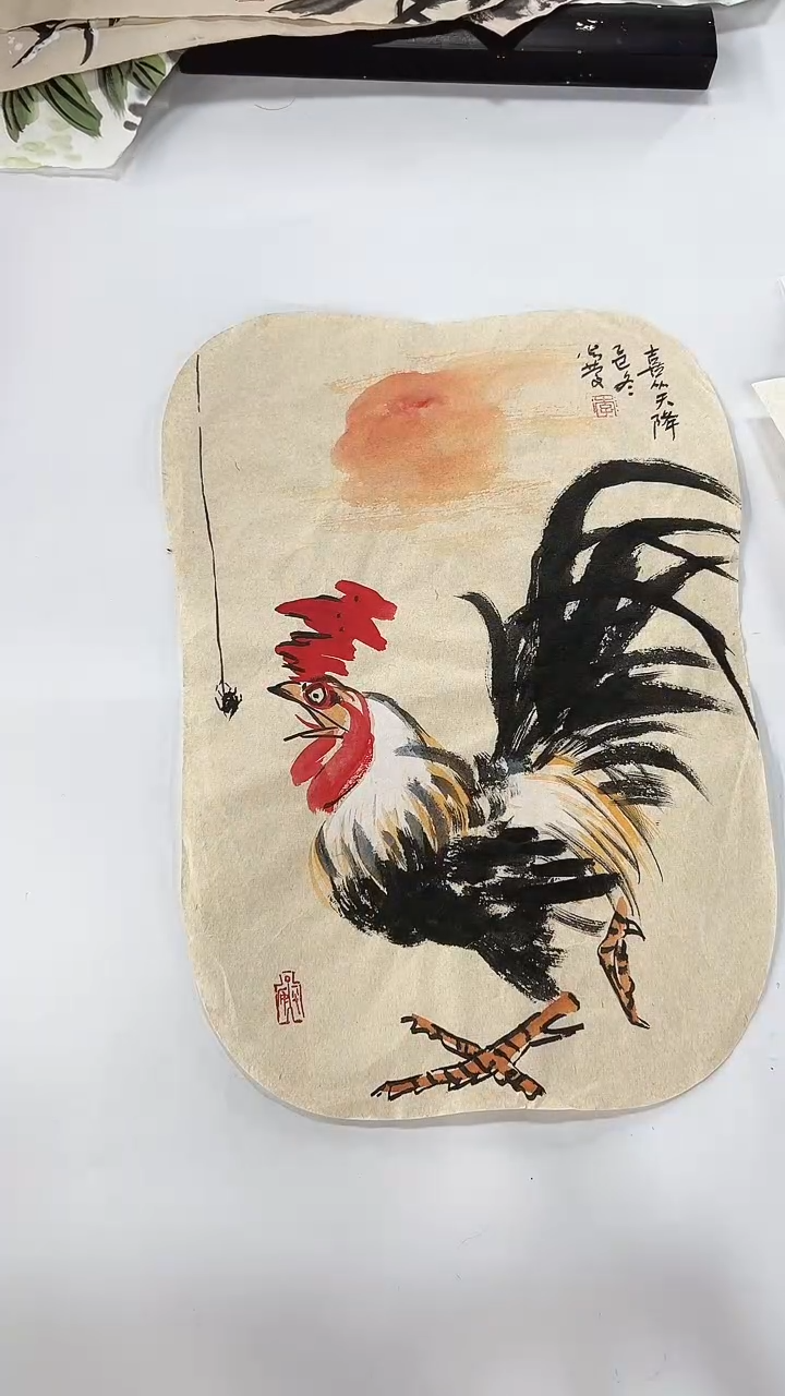 国画直播福利/国画/花鸟