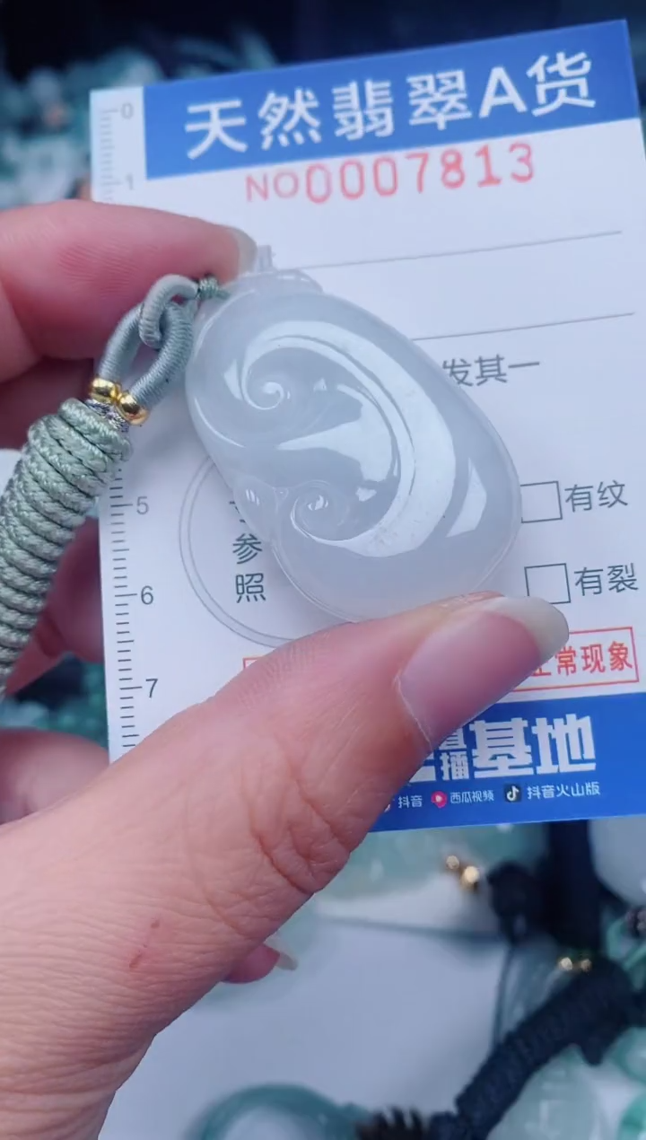 颈饰未镶嵌翡翠00007813