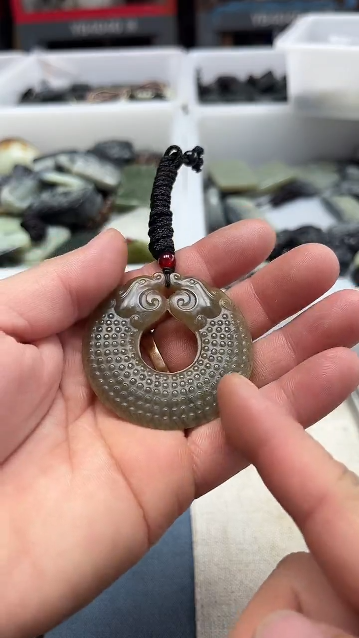 吊坠(不含链)未镶嵌和田玉1