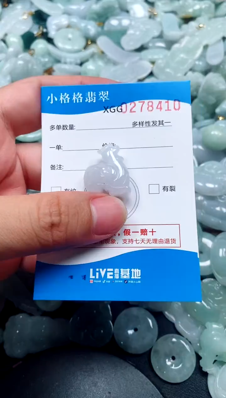 翡翠未镶嵌颈饰闪购商品0278410