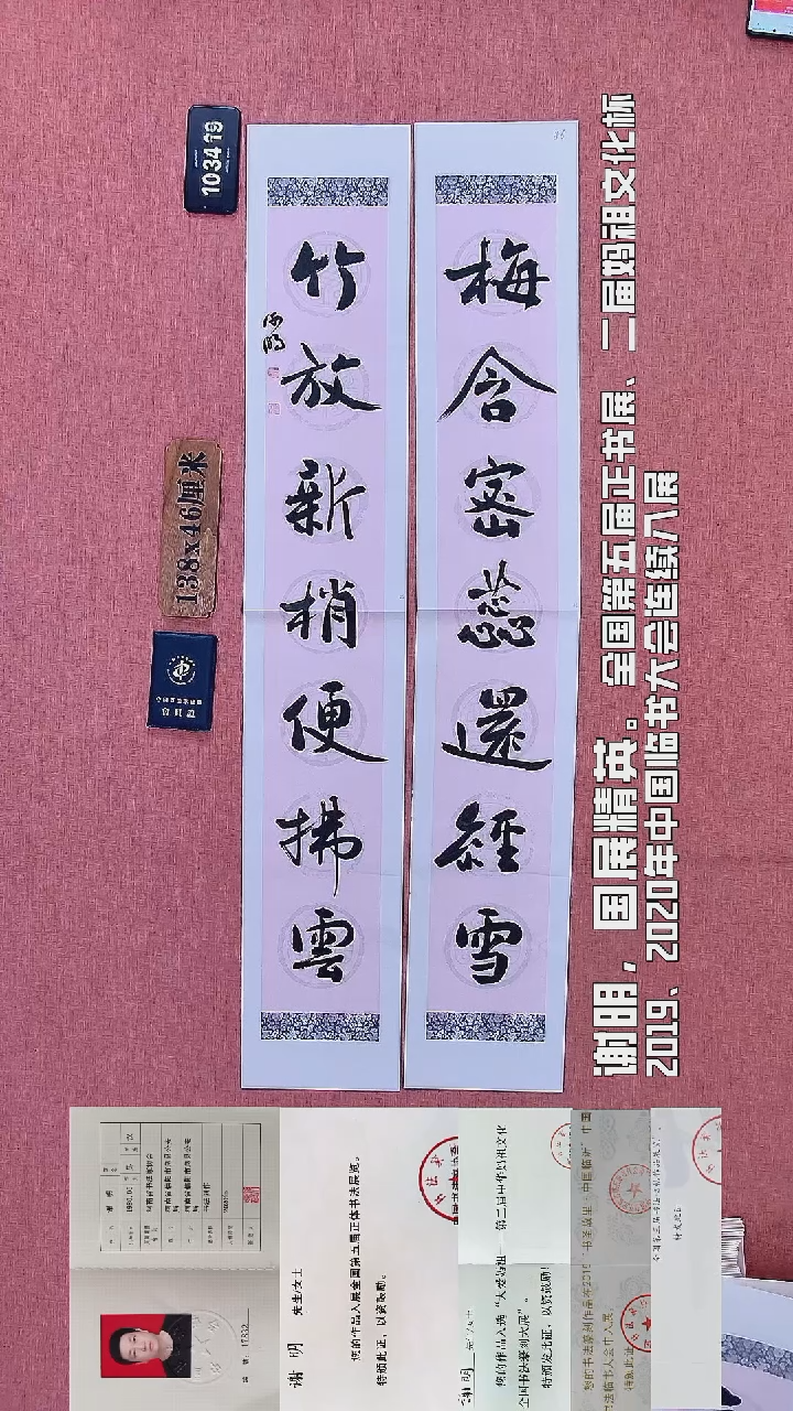 书法213    谢老师书法作品