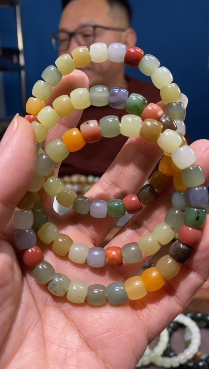 【闪购商品】和田玉手链未镶嵌颜色多样性发货拍一发一