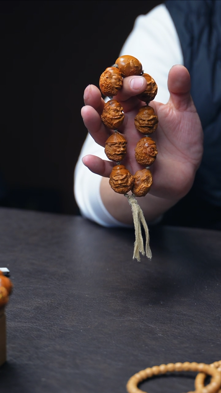 【闪购商品】橄榄核手串/手链钟馗百态手串