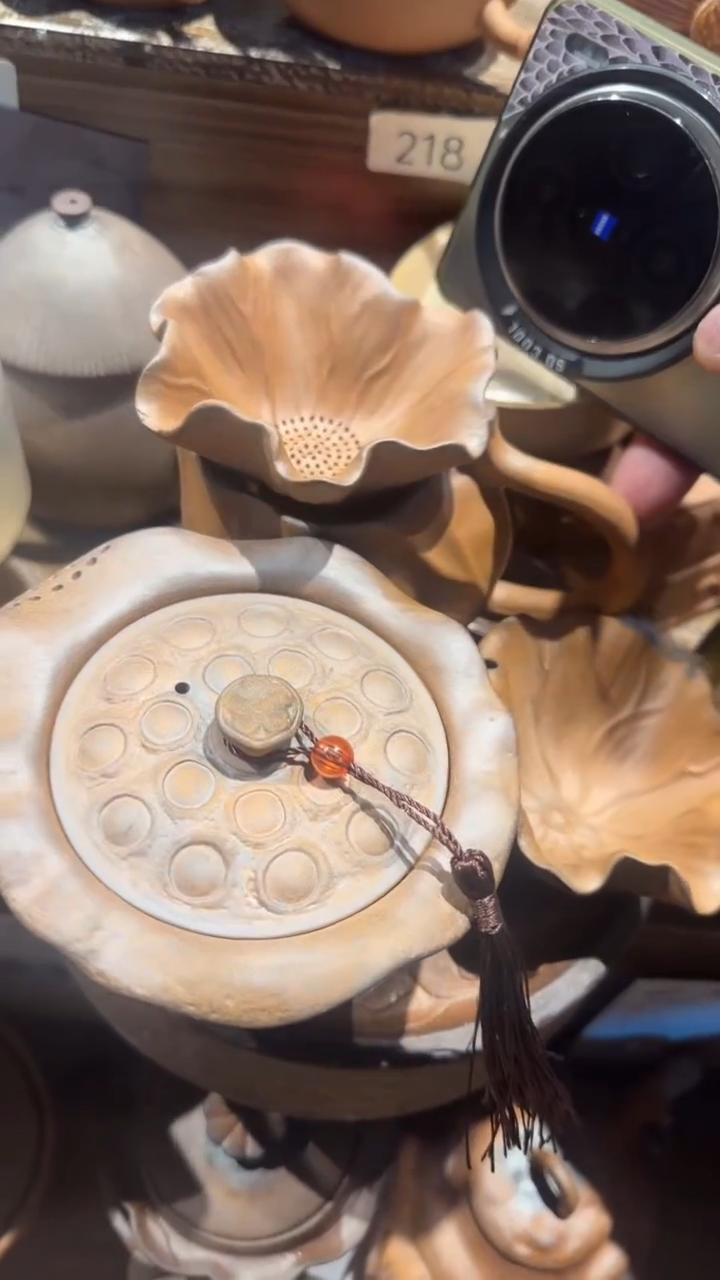 卜*吉陶器由心造老岩泥优选茶器      4个杯子