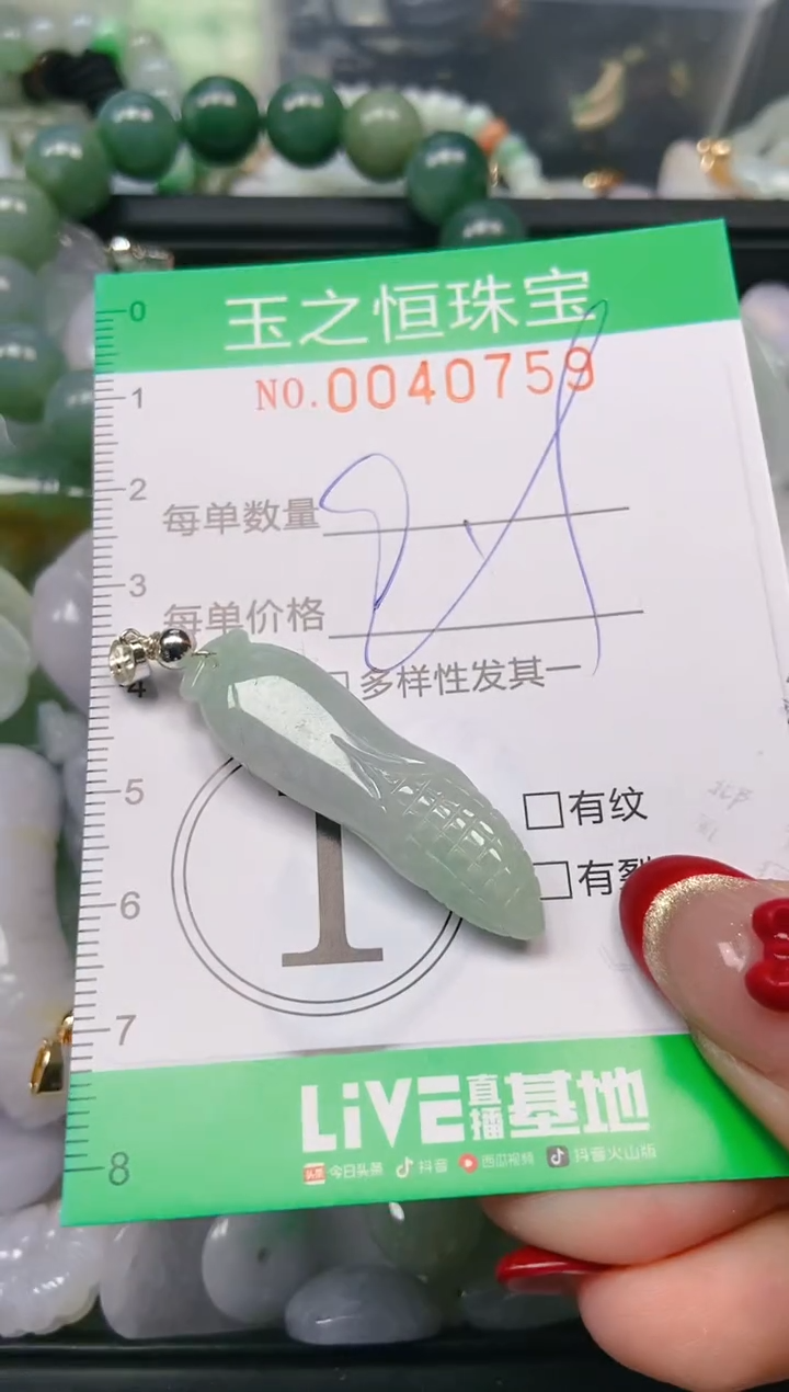 【闪购商品】翡翠颈饰未镶嵌闪购0040759