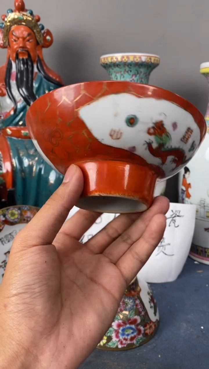 摆件陶567老厂瓷微瑕慎拍（已开价）
