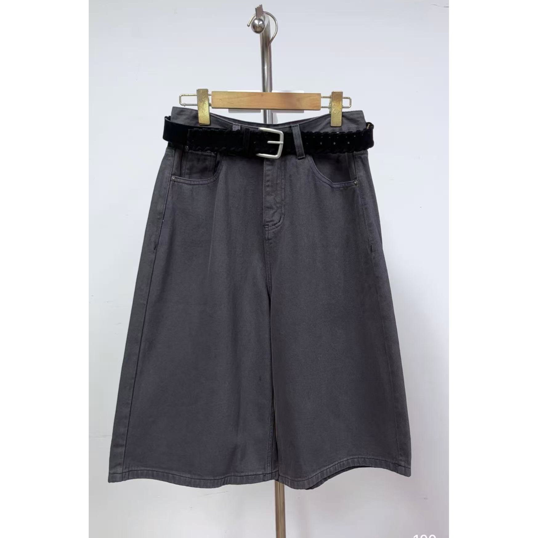 拾光家牛仔七分裤4353