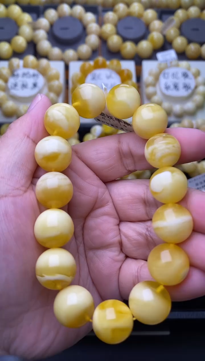 裸石琥珀未镶嵌大小姐珠宝严选147