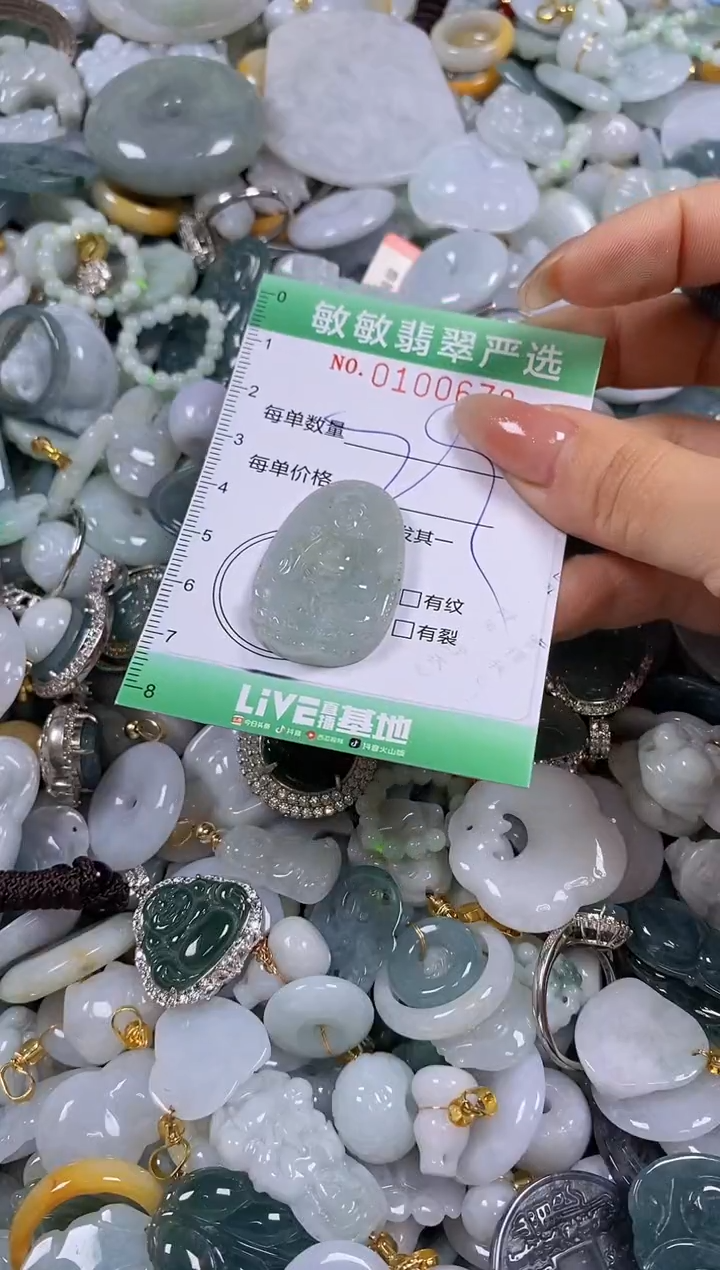 【闪购商品】翡翠颈饰未镶嵌闪购0100678