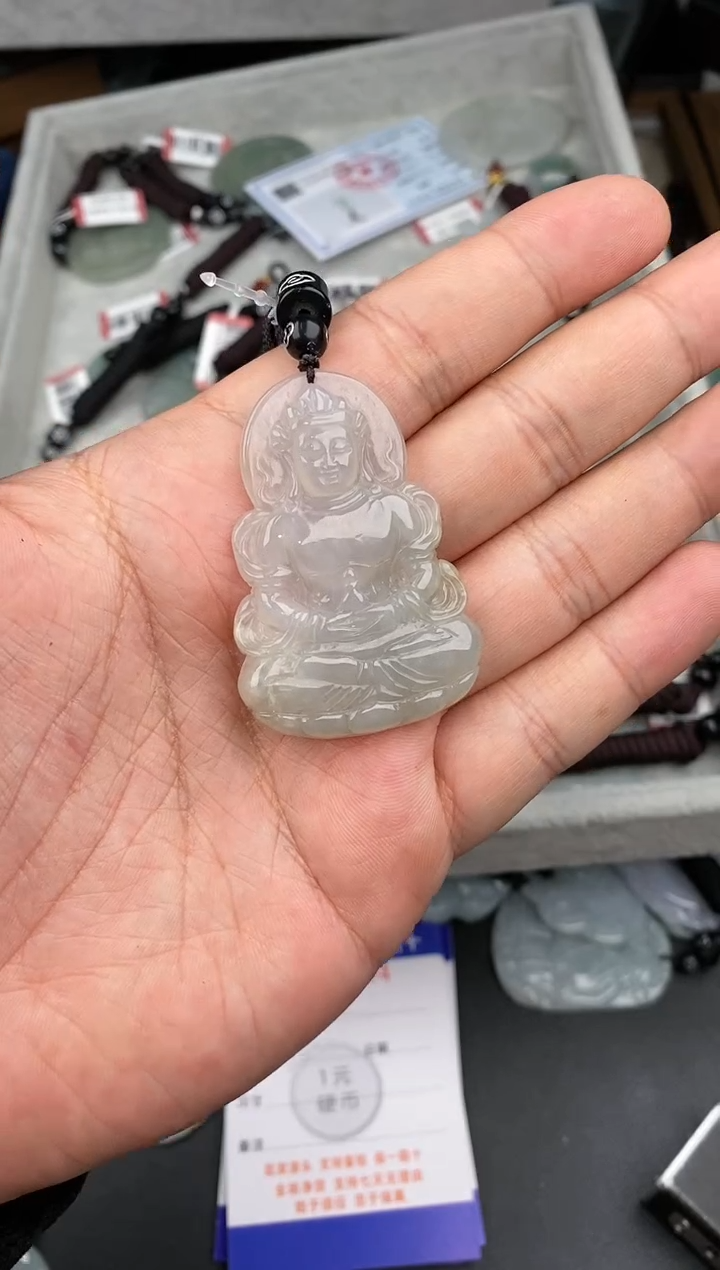 【闪购商品】翡翠颈饰未镶嵌  天然翡翠，一物一图