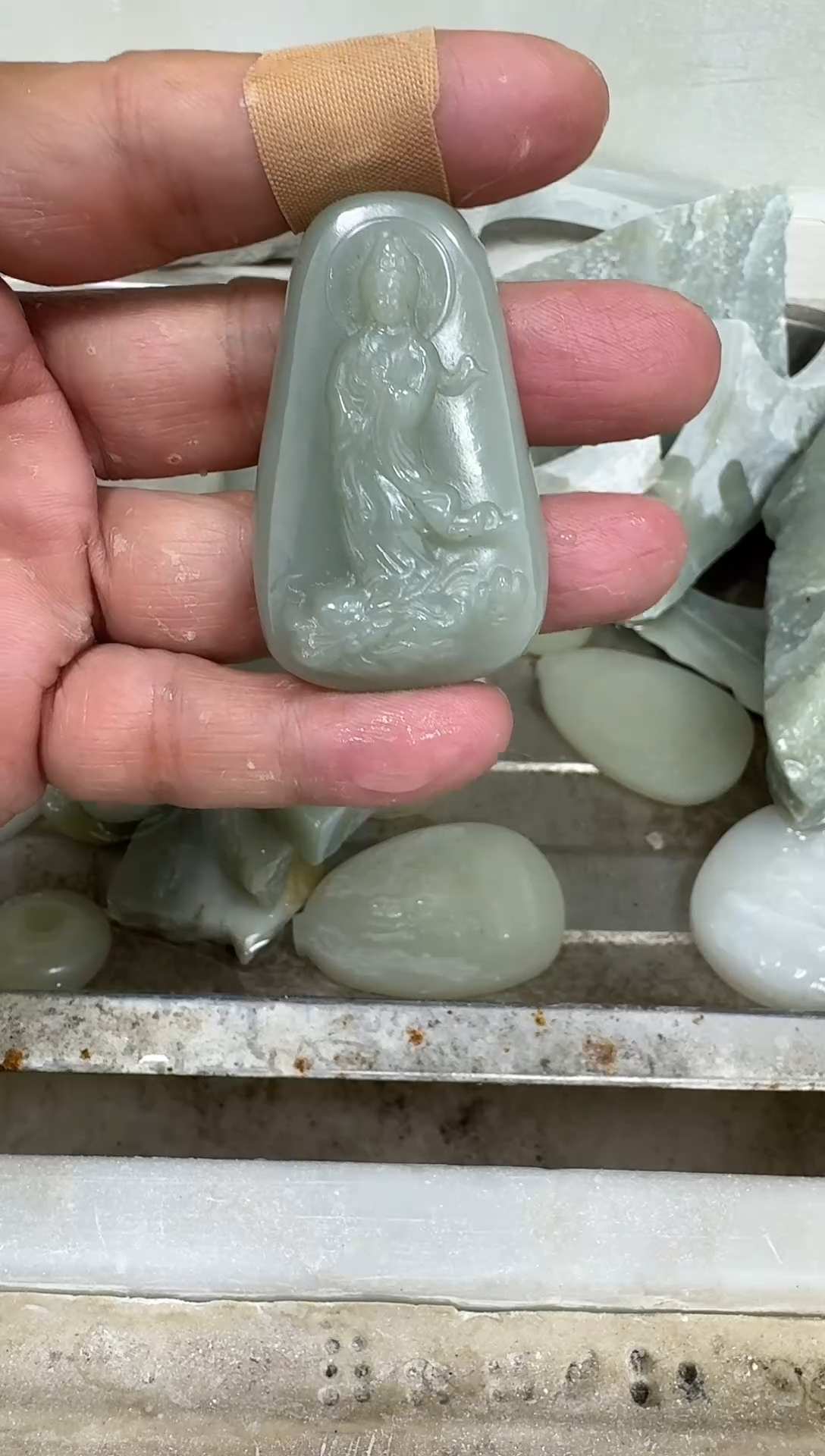 颈饰未镶嵌和田玉12