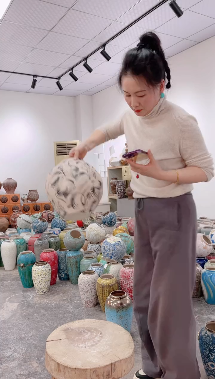 【闪购商品】瓶孤品 陶瓷花瓶 无花zd424