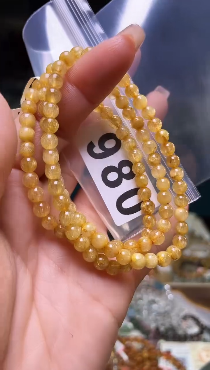 【闪购商品】水晶手串5/980未镶嵌多样性发一件