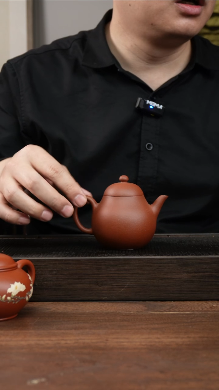 茶杯紫砂红清水秋水      180CC  