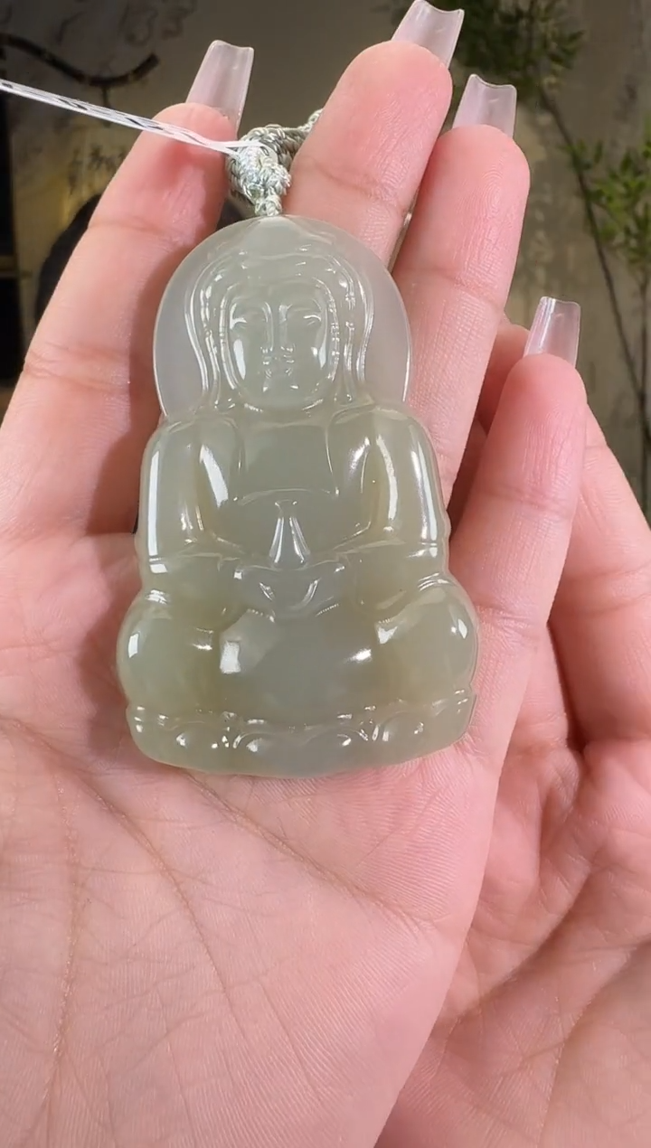 【闪购商品】和田玉未镶嵌颈饰观音