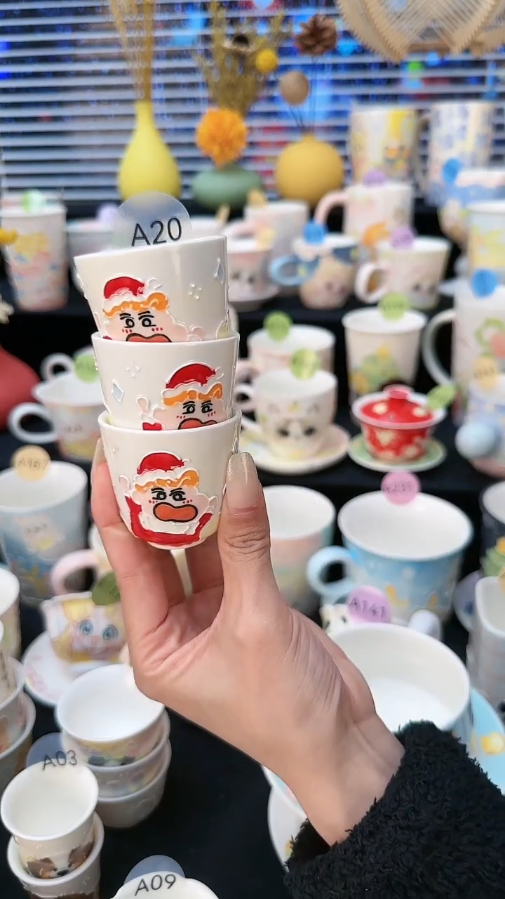 【闪购商品】摆件 景德镇高温立体釉创意瓷