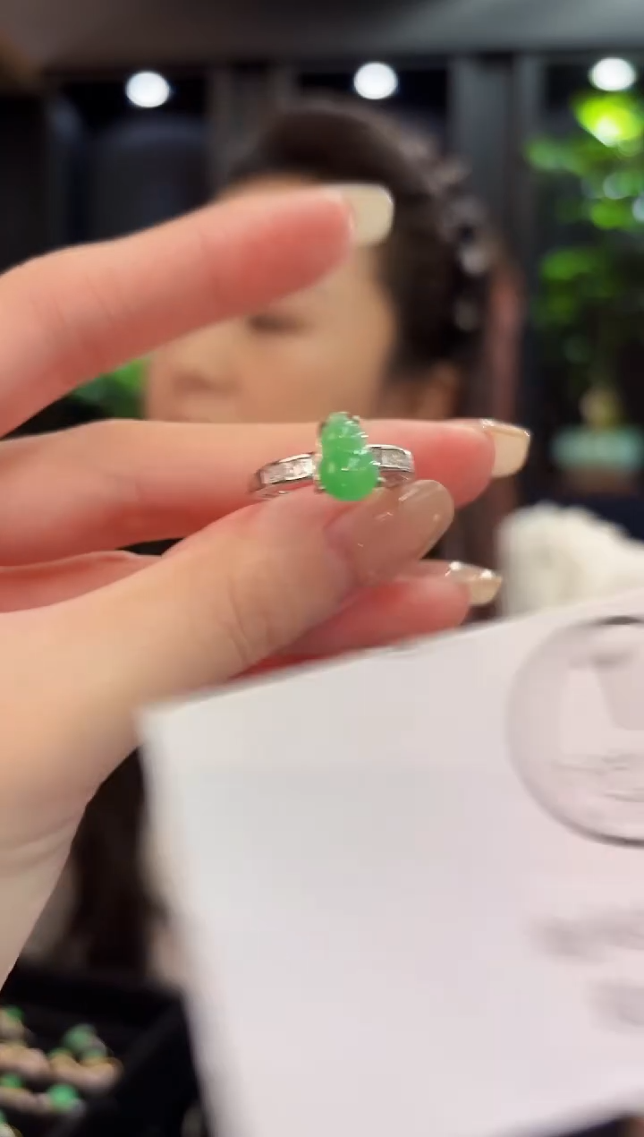 未镶嵌戒指翡翠  缅料A货/支持复检/一件