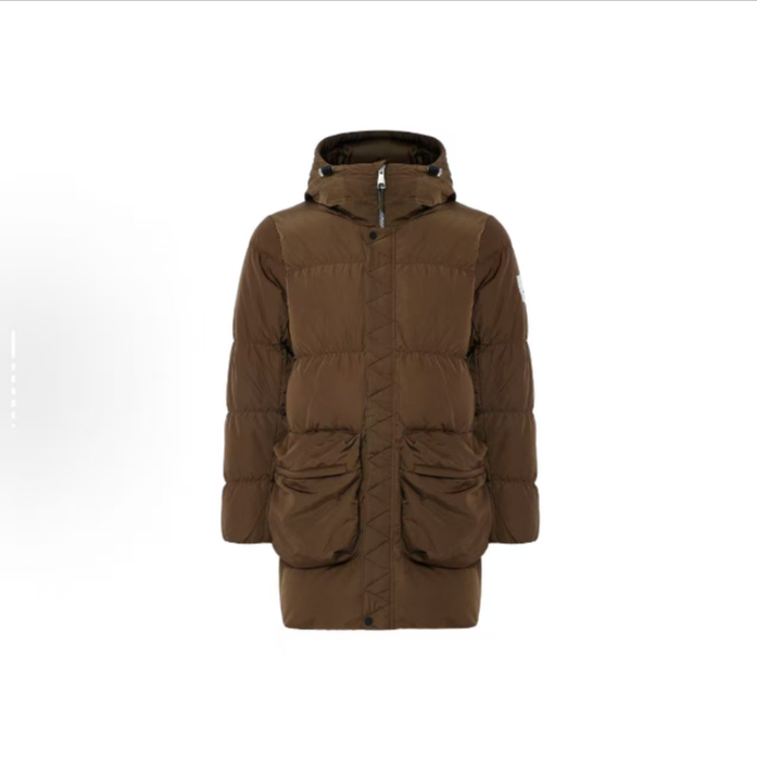 Jordan Air 纯色Logo徽标拉链加厚保暖夹克羽绒服男款 DQ7347-385