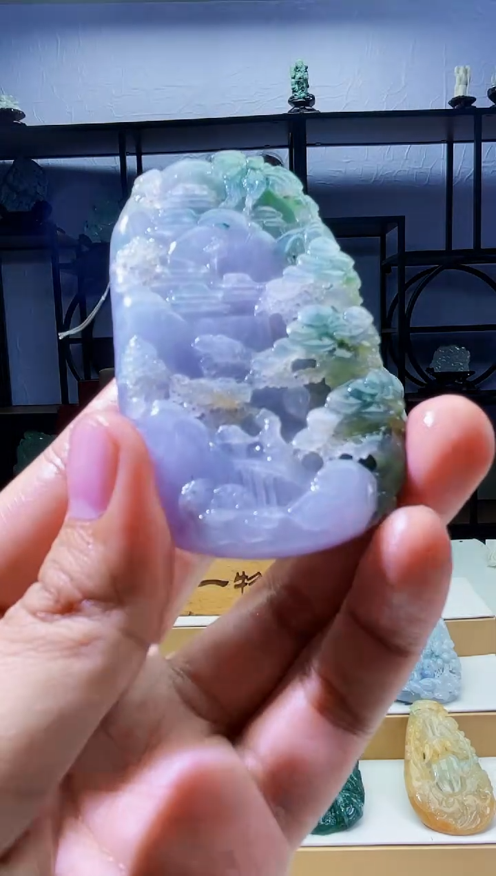 【闪购商品】定制翡翠未镶嵌毛货01150014