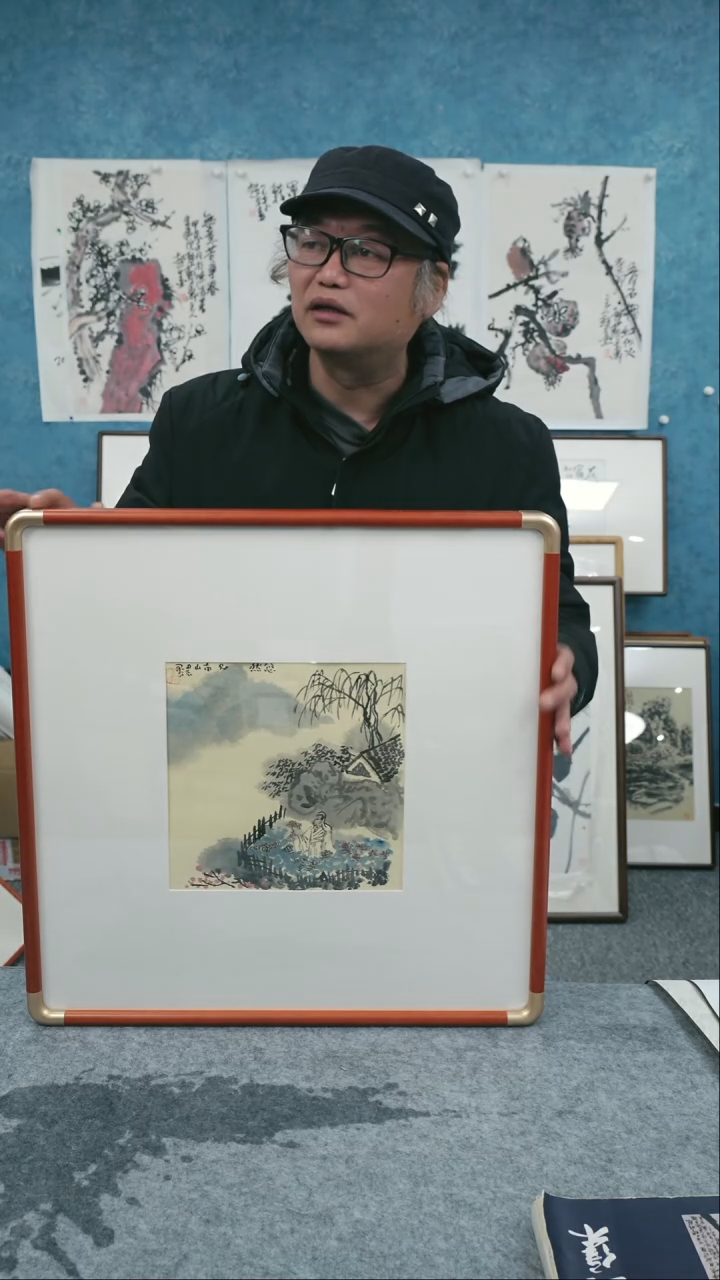 【闪购商品】国画50*50本土老师花鸟