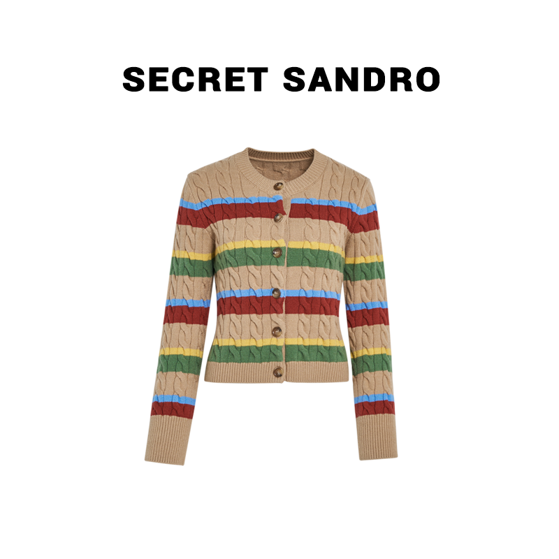 【彩虹】【多娜&Secret Sandro粉丝专享】毛衫 M85221291N