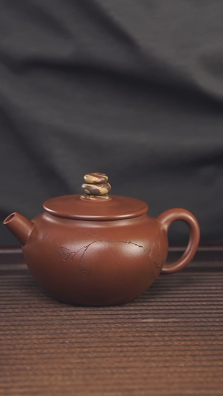 【闪购商品】紫砂茶壶190cc顾氏手工紫砂