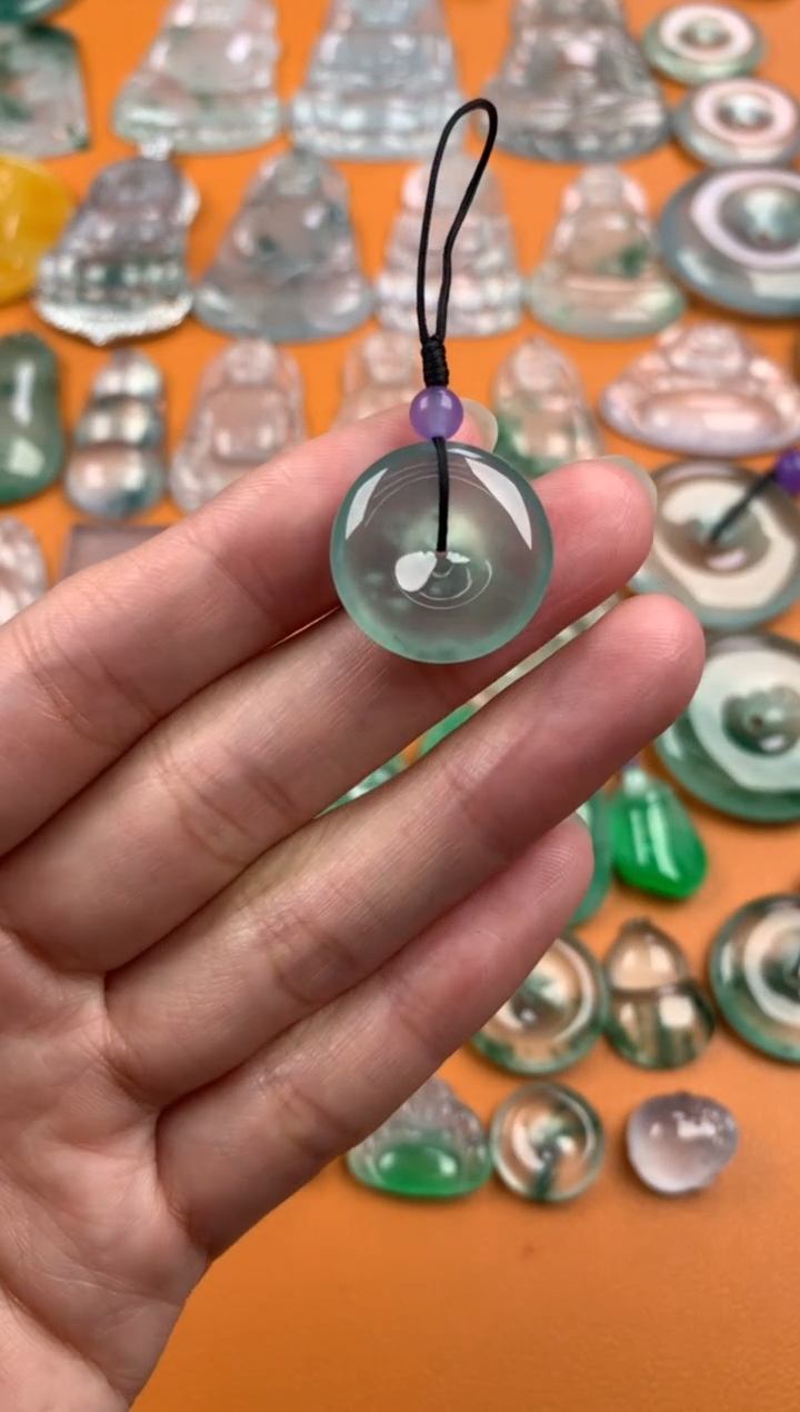 【闪购商品】翡翠颈饰未镶嵌18.7-4.6