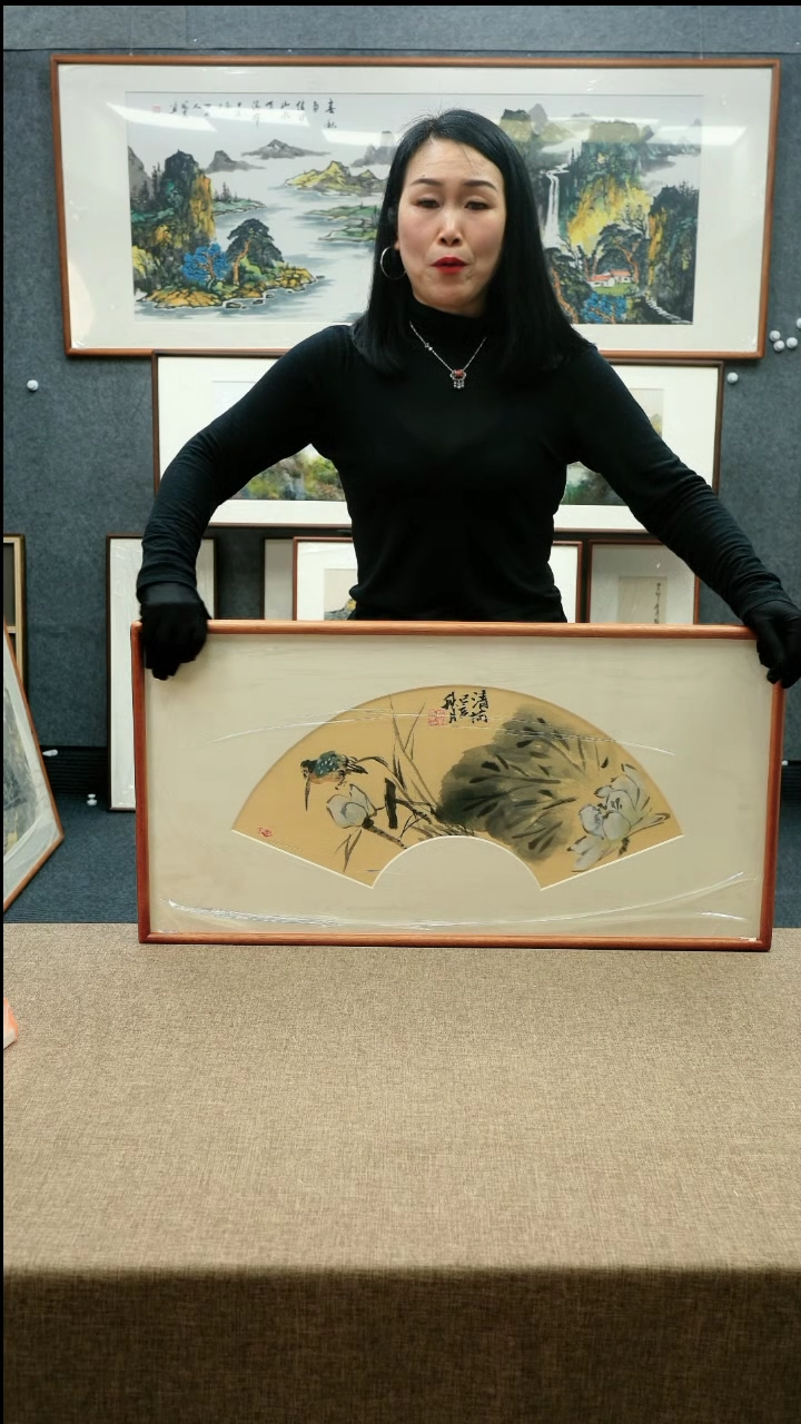 【闪购商品】国画42*82本土老师花鸟