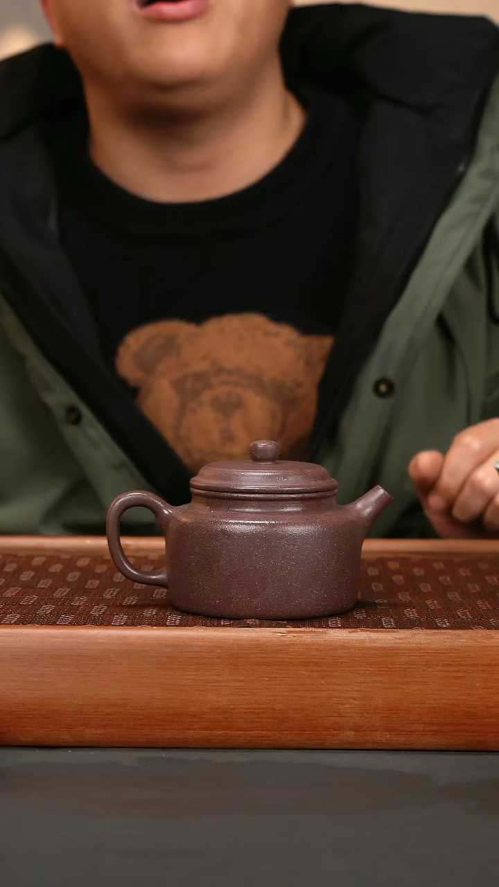 【闪购商品】紫砂茶壶lhb 满砂天青 德钟
