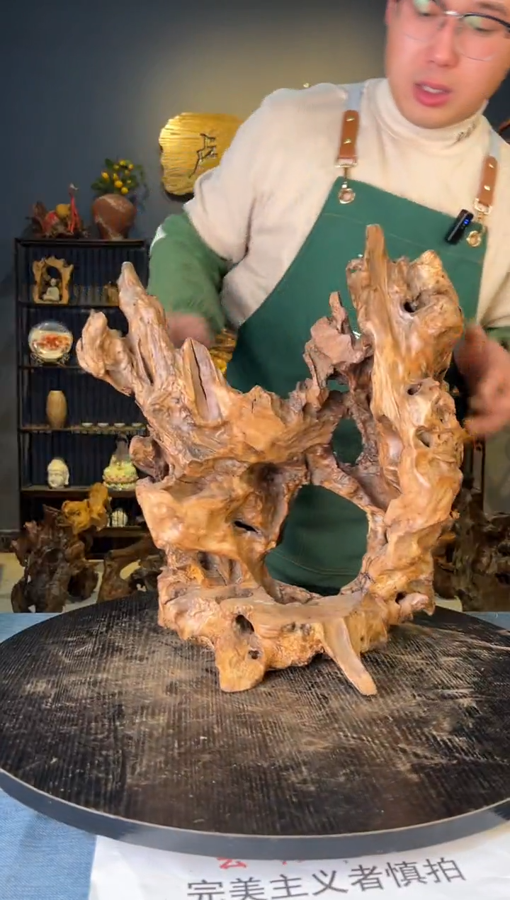 【闪购商品】木卢师傅根艺作品(不包含人物摆件）