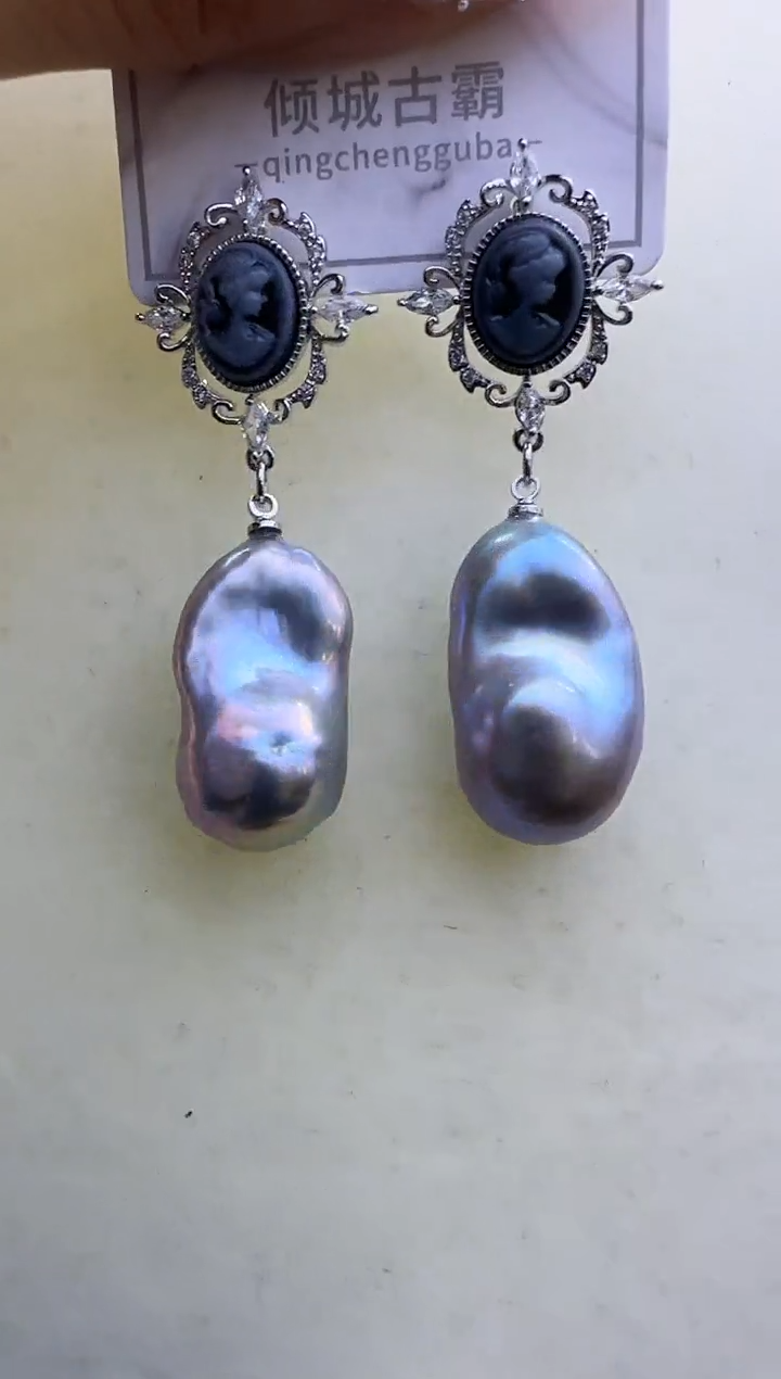 【闪购商品】淡水珍珠耳饰未镶嵌21