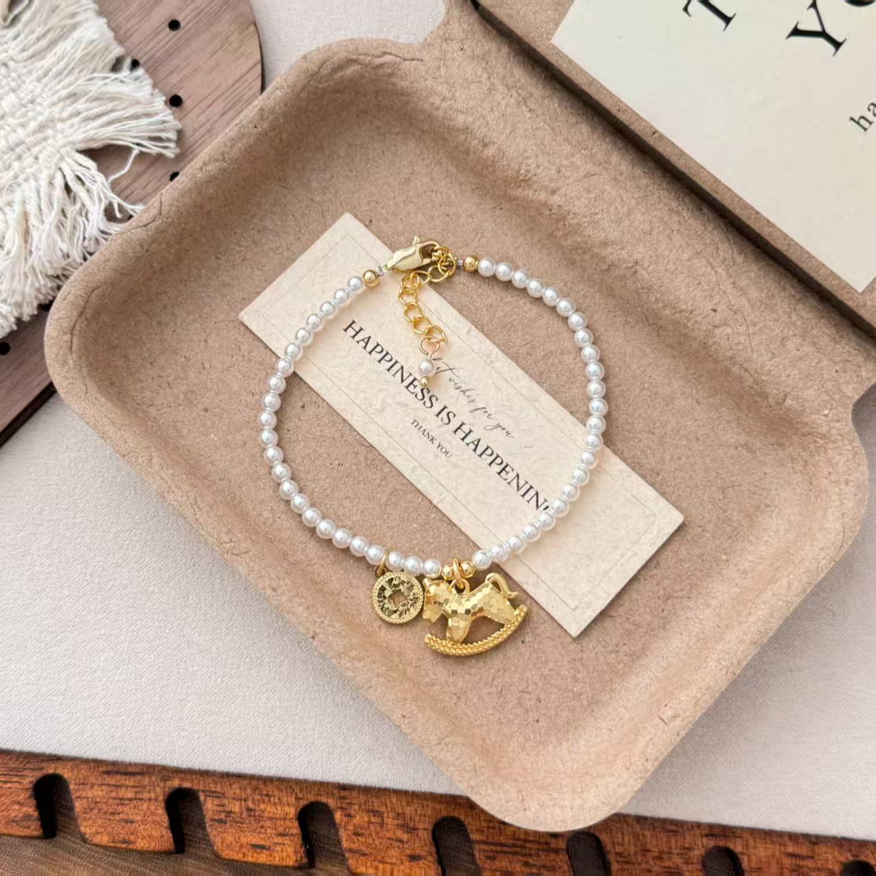 铜合金仿珍珠项链 马上有钱施华洛珍珠项链