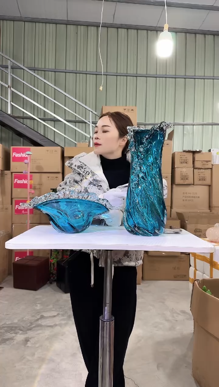 【闪购商品】无铅玻璃悠悠L-花器-74早