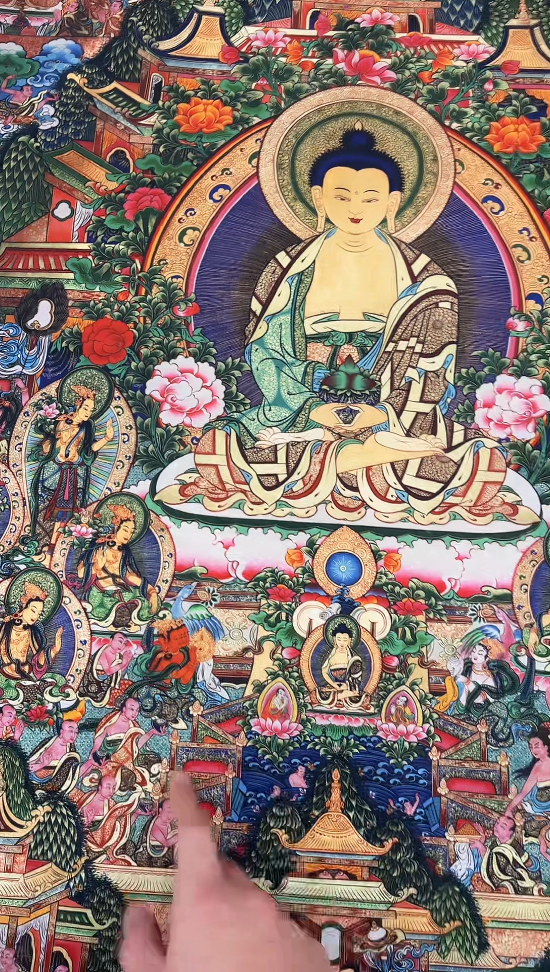 卷轴画唐卡16049