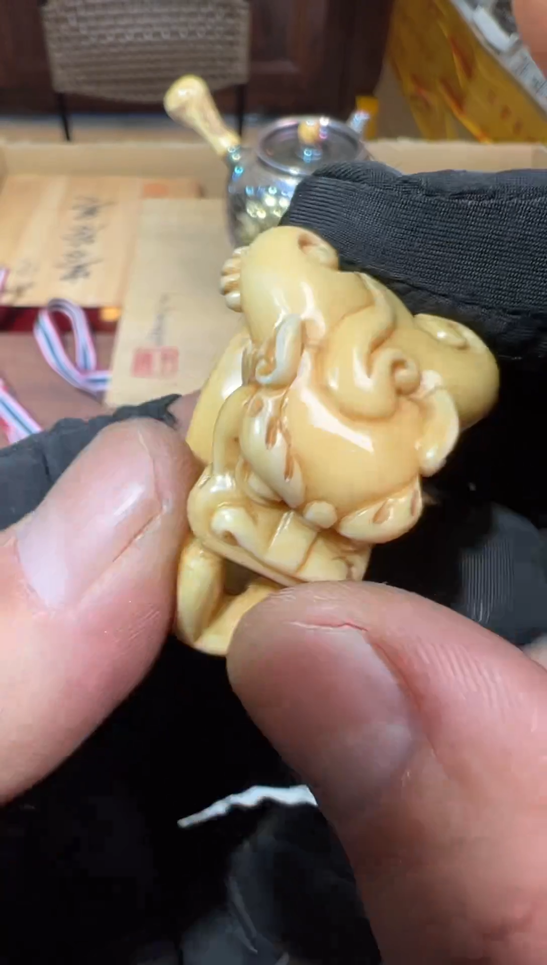 【闪购商品】瓷片工艺赏玩器物（下单即认可）多样性发一个