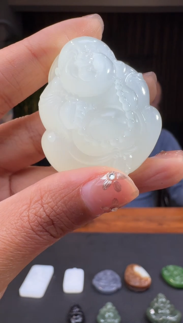 【闪购商品】和田玉50未镶嵌2.9海珠多样性发货
