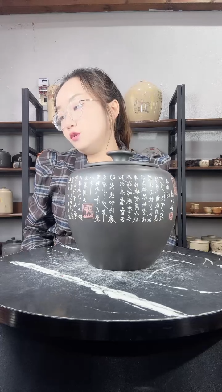 【闪购商品】罐微瑕彩填醒茶罐