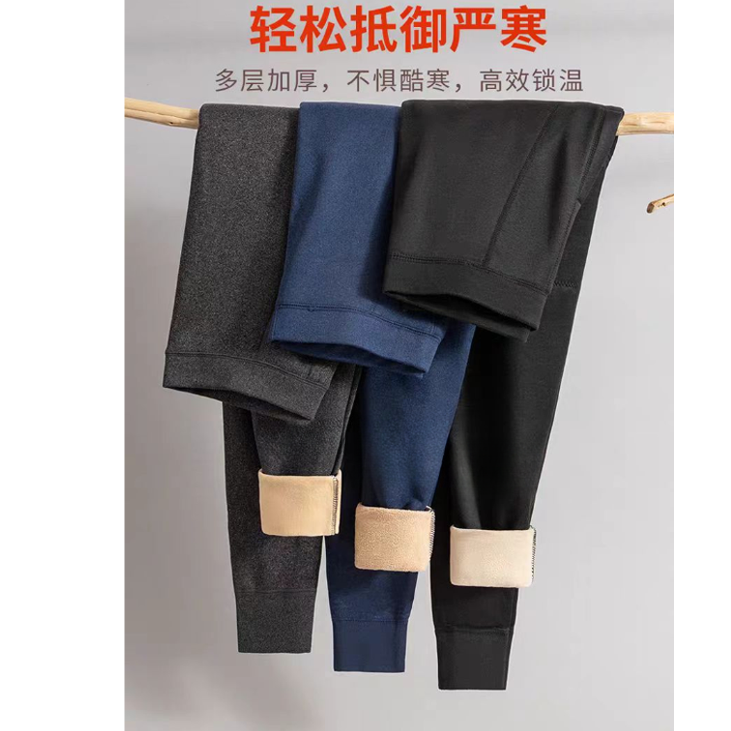 【8091】男青少年大童秋裤裤子护腰加绒保暖裤子JHS