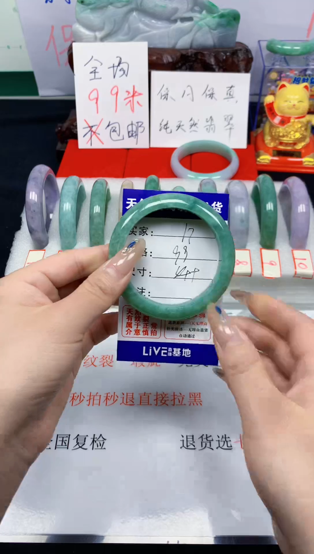未镶嵌手镯翡翠17